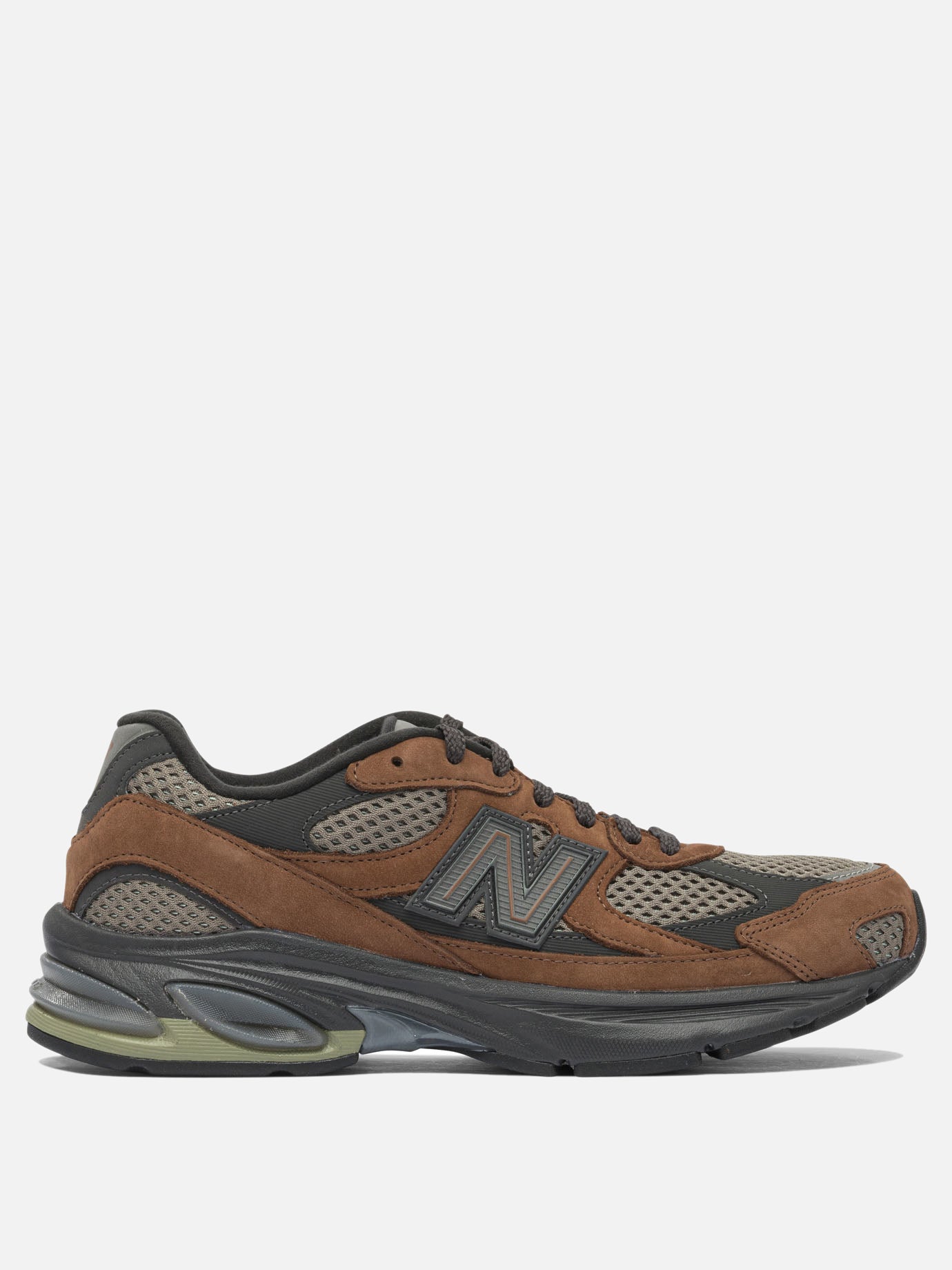 Low top sneakers 80% suede 20% mesh - 100% rubber  Brown - New Balance Men | PDP | VIETTI Online Store | thumbnail