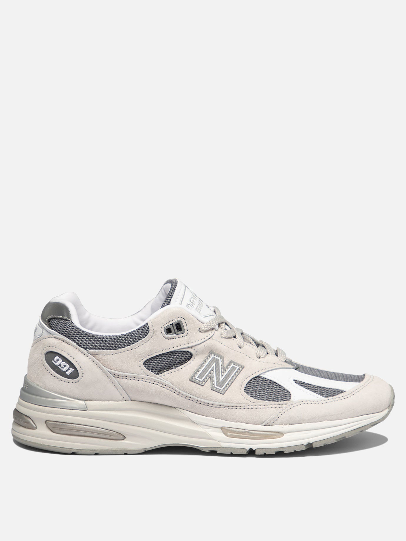 Low top sneakers 90% suede 10% mesh - 100% rubber  Grey - New Balance Men | PDP | VIETTI Online Store | thumbnail_8
