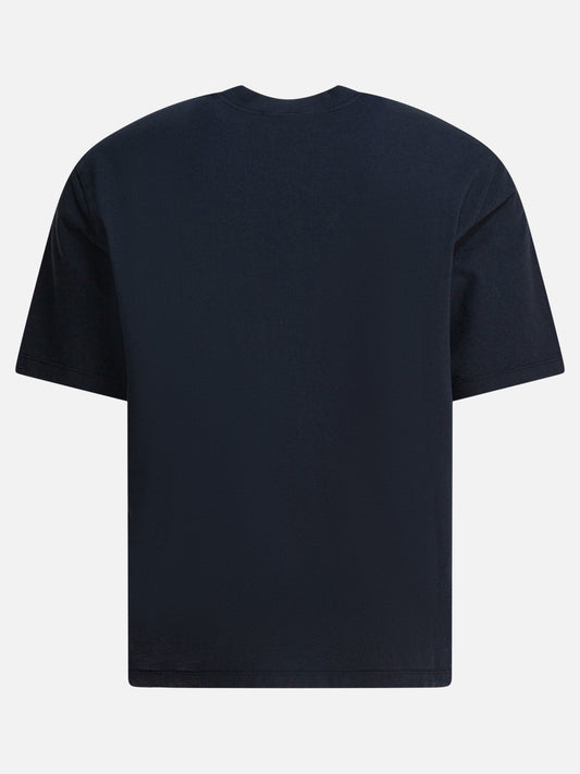 Crewneck t-shirts Logo  Blue - Stone Island Men | PDP | VIETTI Online Store | 2
