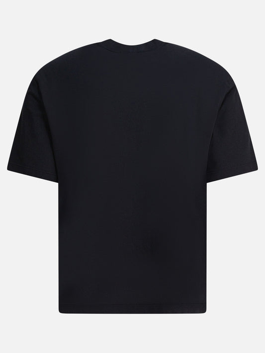 Crewneck t-shirts Logo  Black - Stone Island Men | PDP | VIETTI Online Store | 2
