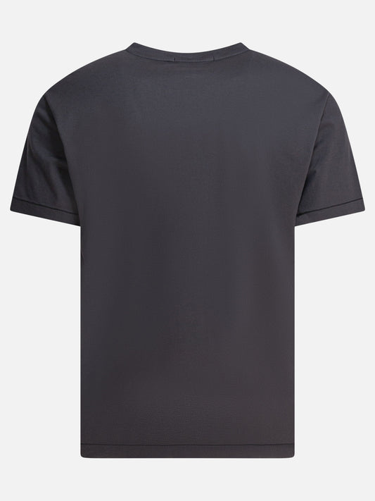 Crewneck t-shirts Logo  Grey - Stone Island Men | PDP | VIETTI Online Store | 2
