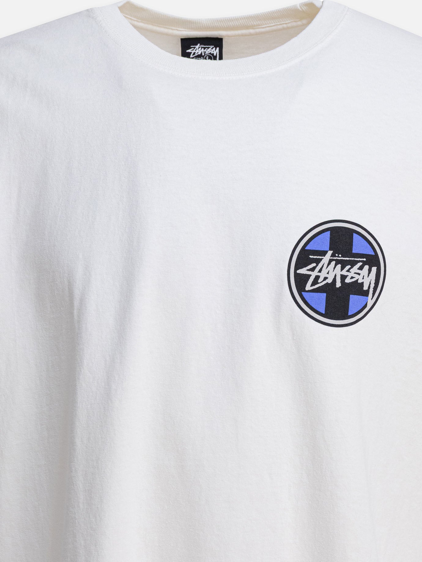 Crewneck t-shirts Logo  Beige - Stüssy Men | PDP | VIETTI Online Store | thumbnail_3