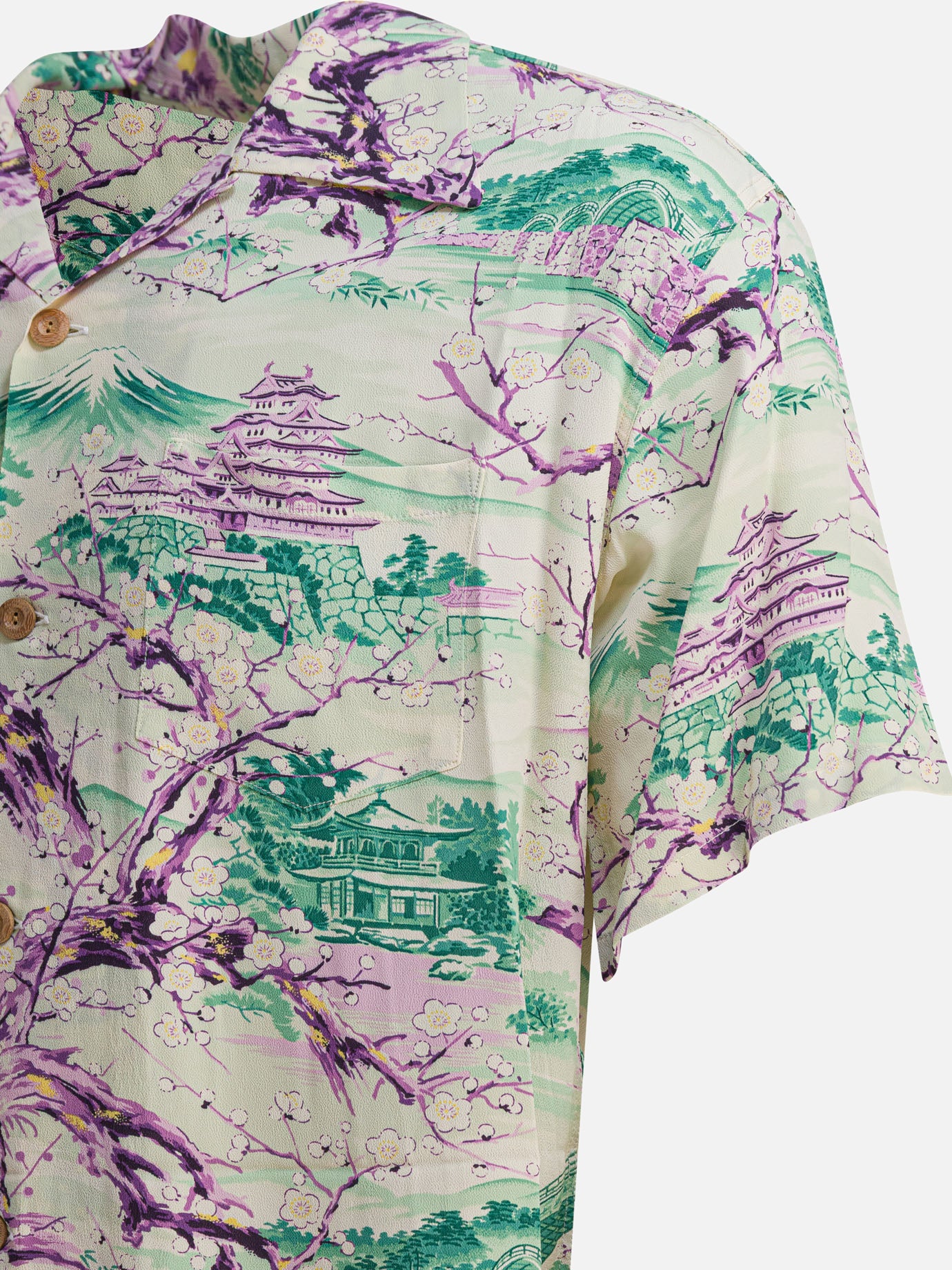 Casual shirts Print  Green - Sun Surf Men | PDP | VIETTI Online Store | Zoom-Modal_4
