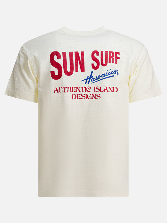 Crewneck t-shirts Logo  Beige - Sun Surf Men | PLP | VIETTI Online Store | 2
