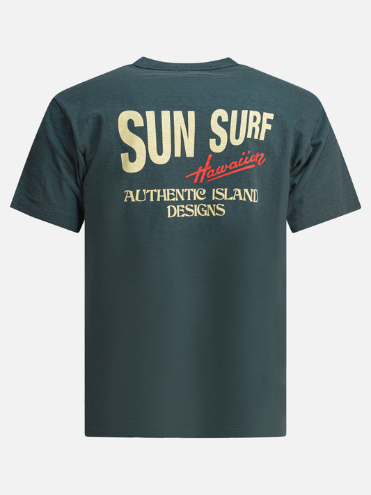 Crewneck t-shirts Logo  Green - Sun Surf Men | PLP | VIETTI Online Store | 2
