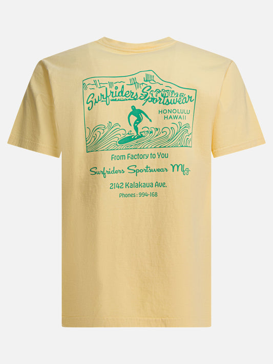 Crewneck t-shirts Logo  Yellow - Sun Surf Men | PLP | VIETTI Online Store | 2
