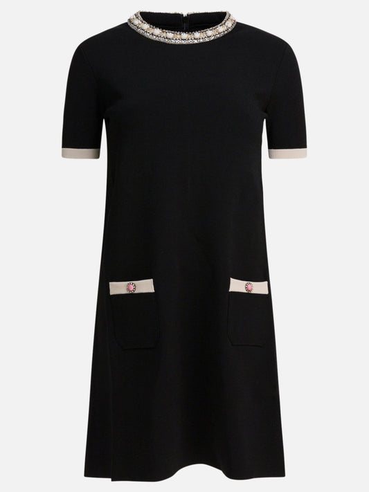 Mini dresses Solid colour  Black - Valentino Women | PDP | VIETTI Online Store 

