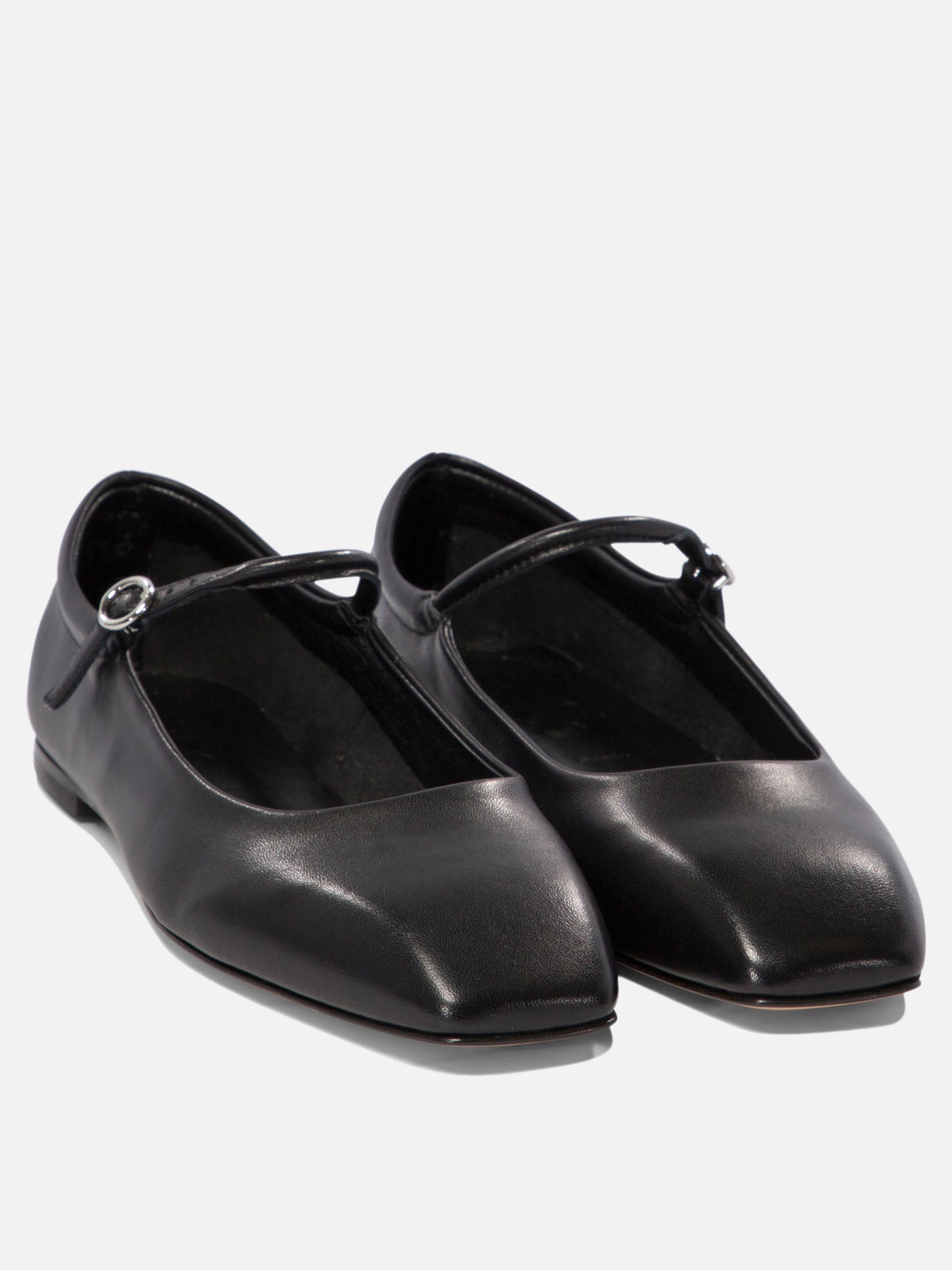 Mary Jane ballet flats 100% leather - 100% leather  Black - Aeyde Women | PDP | VIETTI Online Store | Zoom-Modal_2
