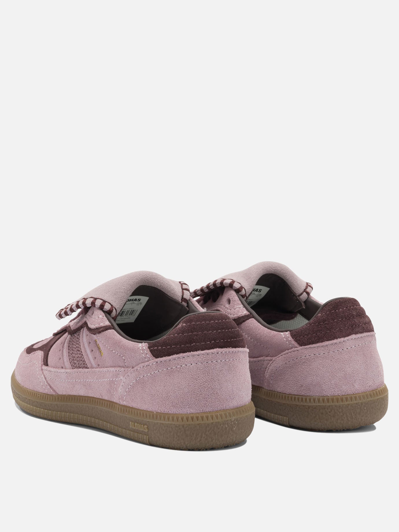 Low top sneakers 100% suede - 100% rubber  Pink - Alohas Women | PDP | VIETTI Online Store | thumbnail_4