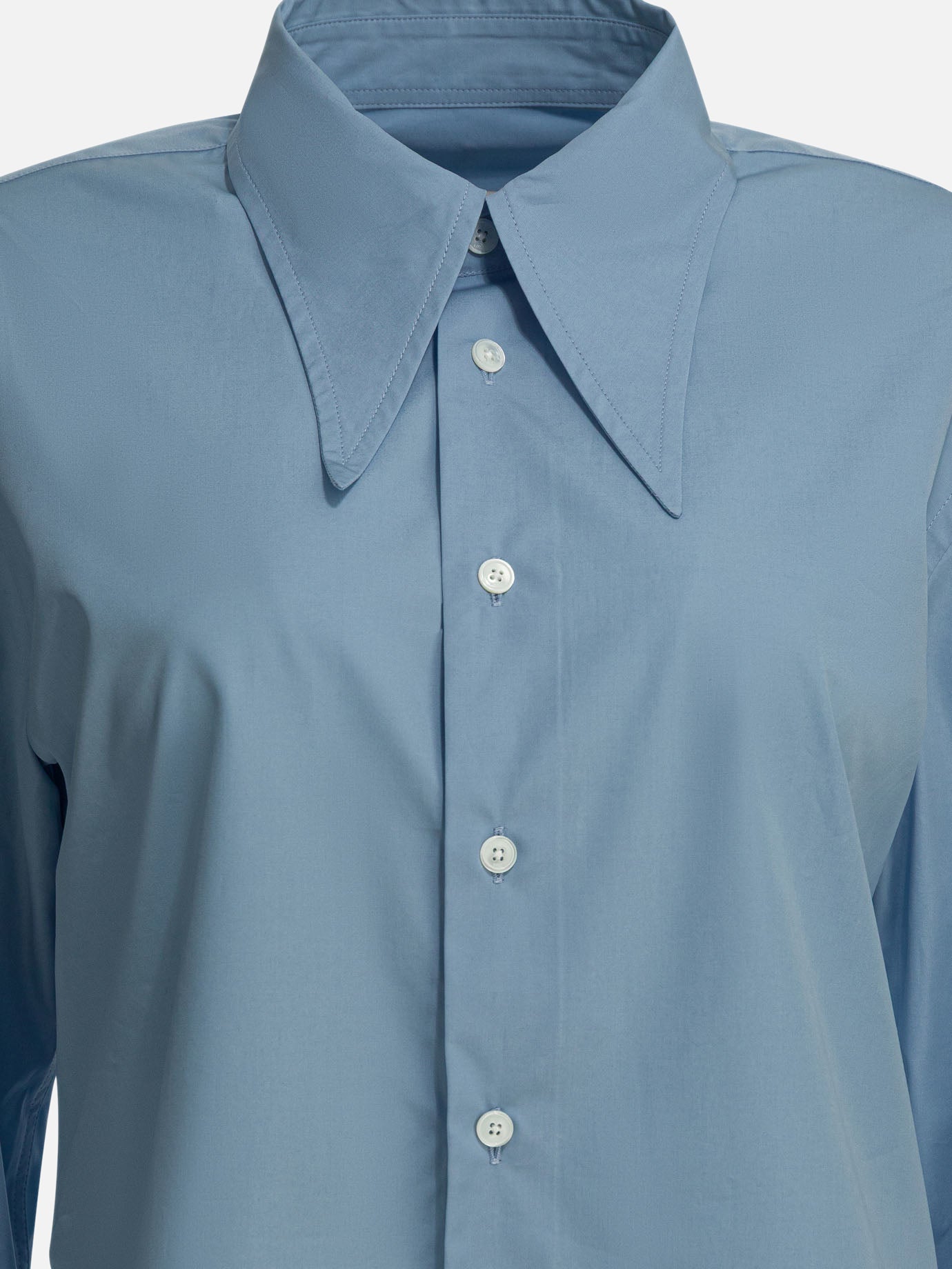 Formal shirts Solid colour  Blue - Ami Paris Women | PDP | VIETTI Online Store | Zoom-Modal_3
