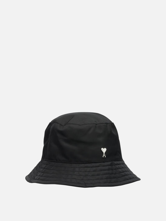 Bucket hats 100% polyamide - Lining: 100% cotton  Black - Ami Paris Women | PDP | VIETTI Online Store | 2
