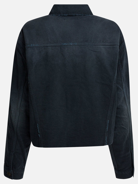 Denim jackets Solid colour  Blue - Balenciaga Women | PLP | VIETTI Online Store | 2

