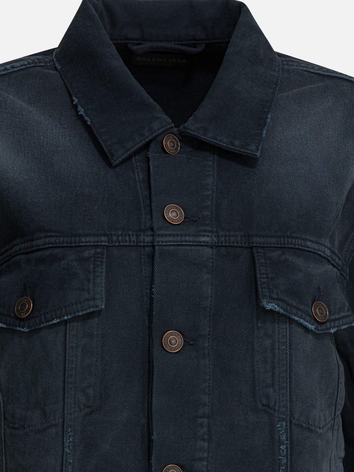 Denim jackets Solid colour  Blue - Balenciaga Women | PDP | VIETTI Online Store | Zoom-Modal_3
