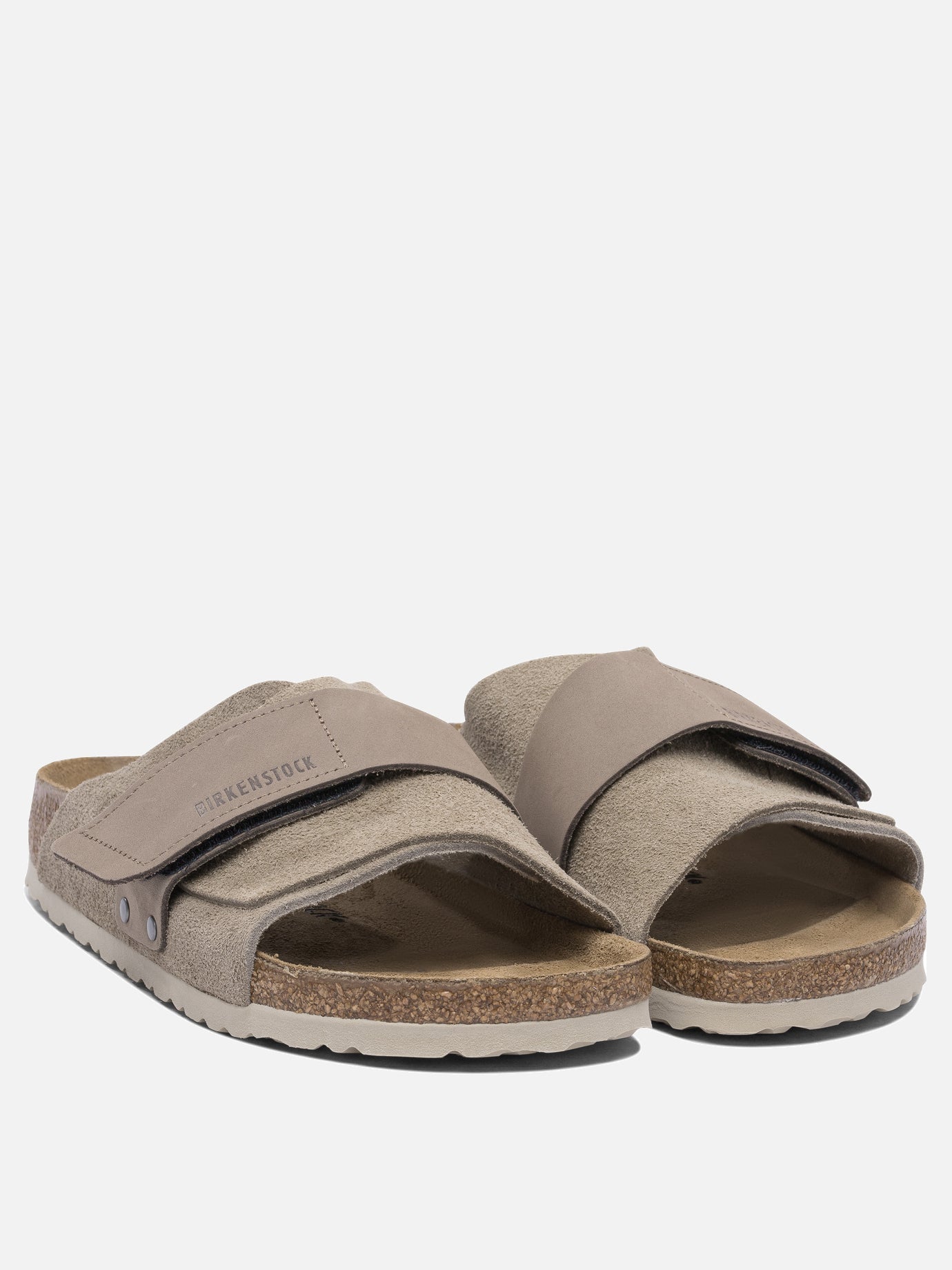 Slides 100% suede - 100% rubber  Brown - Birkenstock Men | PDP | VIETTI Online Store | Zoom-Modal_2
