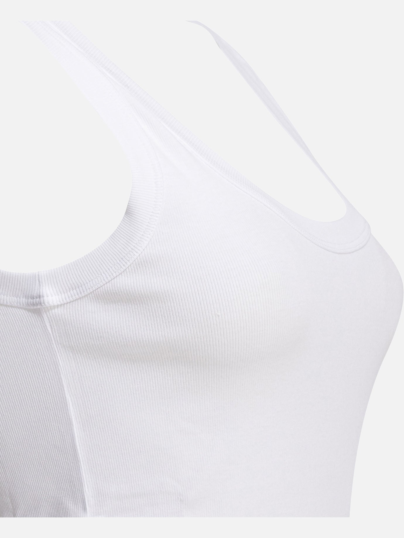 Tank tops Solid colour  White - Brunello Cucinelli Women | PDP | VIETTI Online Store | thumbnail_3