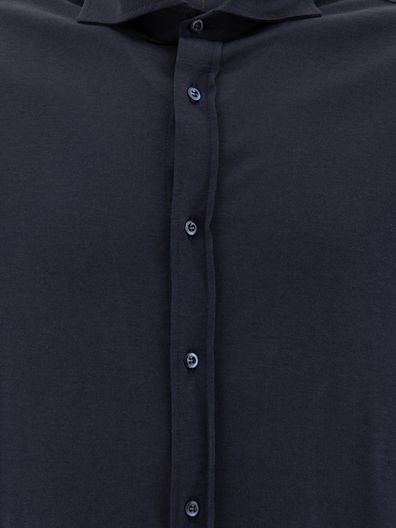 Casual shirts Solid colour  Blue - Brunello Cucinelli Men | PDP | VIETTI Online Store | thumbnail_3