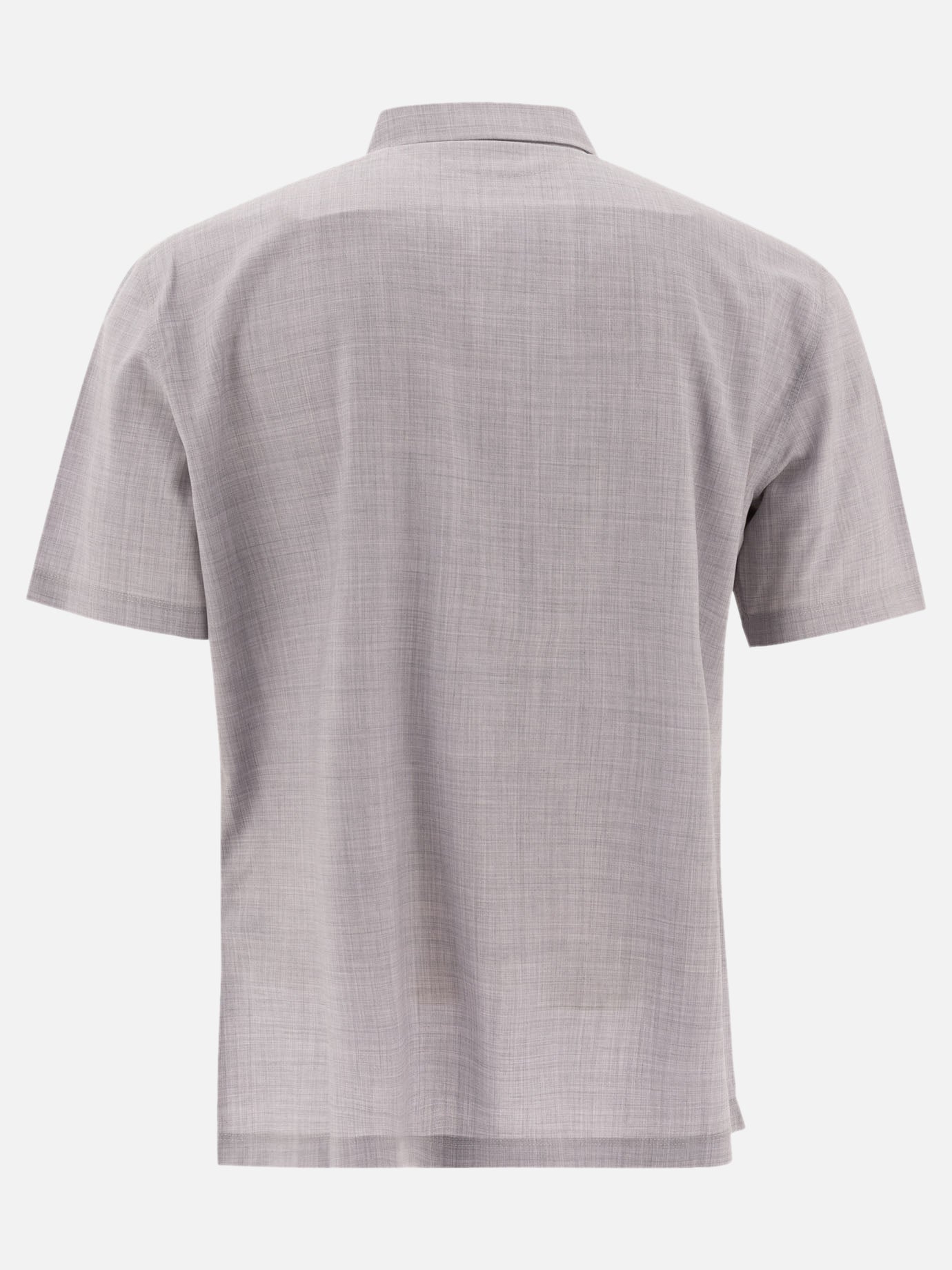 Polo shirts with buttons Solid colour  Grey - Brunello Cucinelli Men | PDP | VIETTI Online Store | thumbnail_2