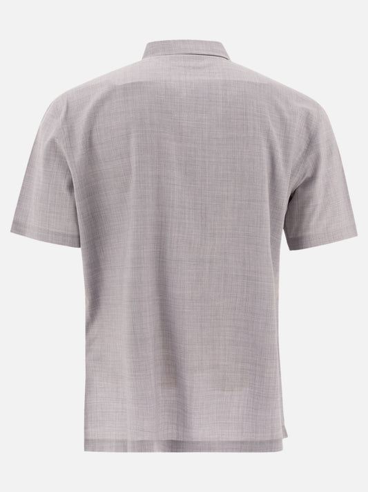 Polo shirts with buttons Solid colour  Grey - Brunello Cucinelli Men | PLP | VIETTI Online Store | 2
