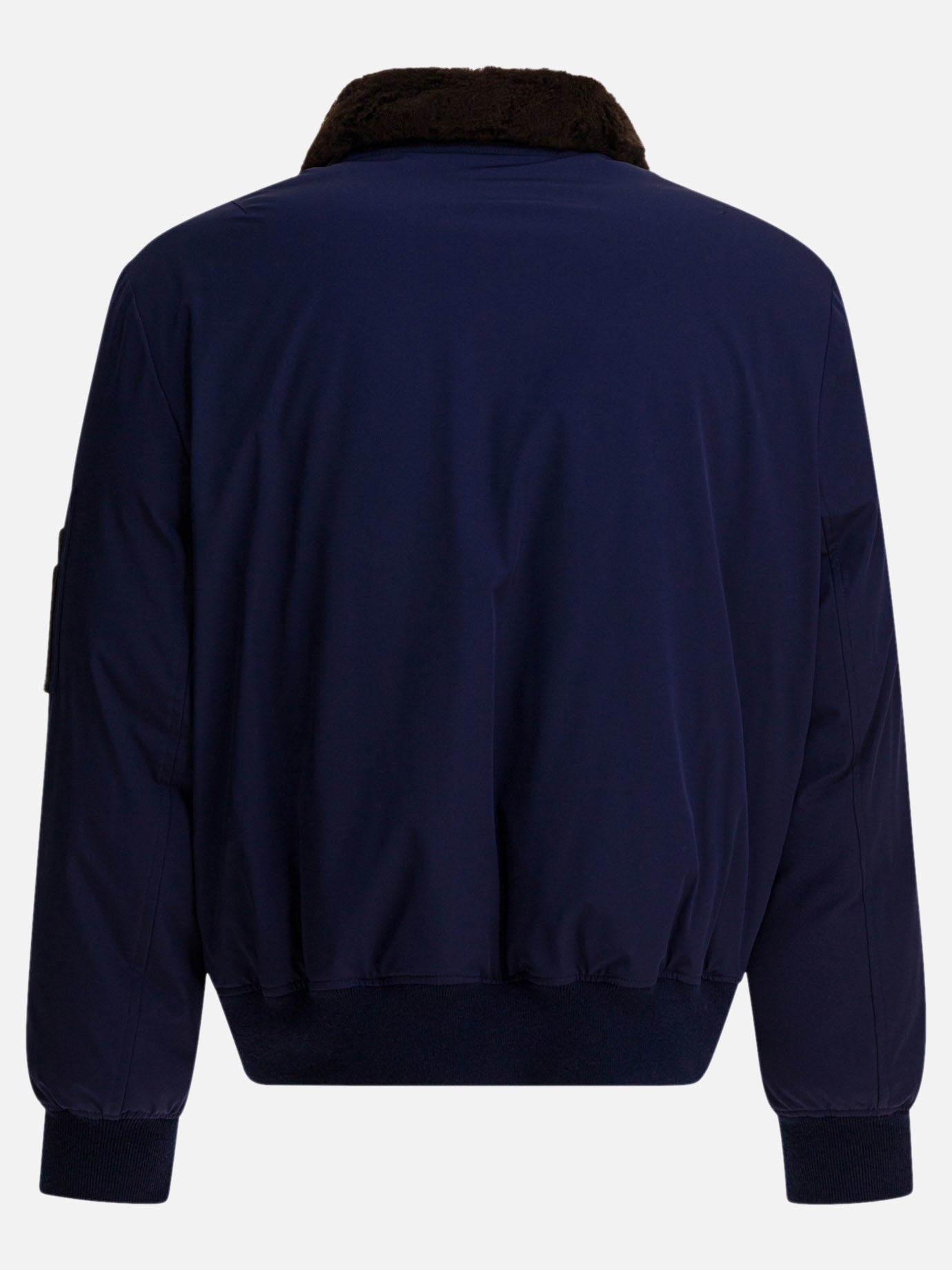 Down jackets Solid colour  Blue - Brunello Cucinelli Men | PDP | VIETTI Online Store | thumbnail_2
