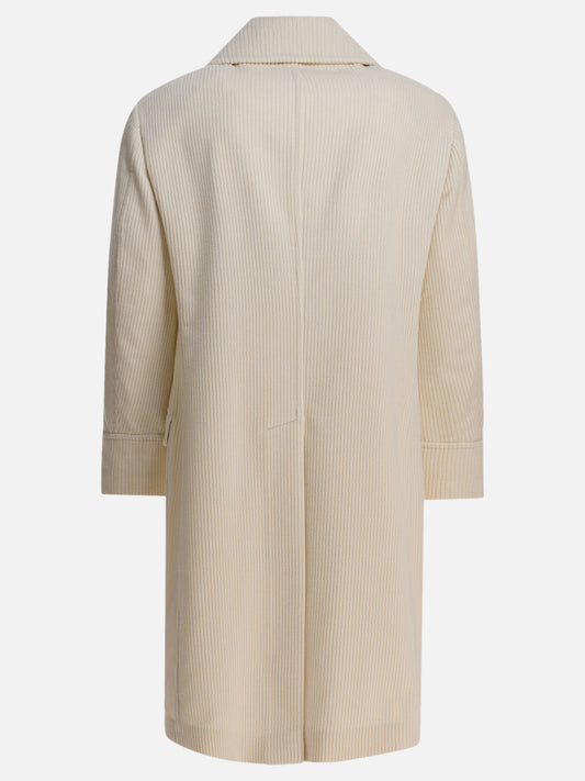 Long coats Solid colour  White - Brunello Cucinelli Men | PLP | VIETTI Online Store | 2
