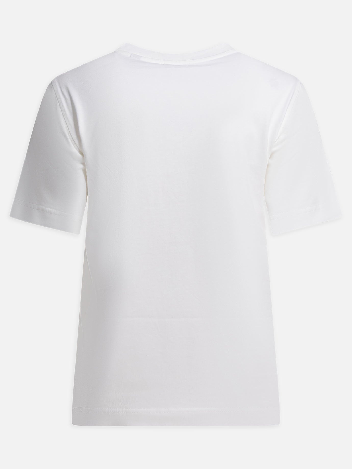 Crewneck t-shirts Logo  White - Burberry Women | PDP | VIETTI Online Store | Zoom-Modal_2

