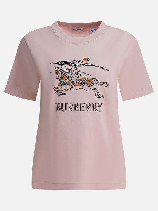 Crewneck t-shirts Logo  Pink - Burberry Women | PDP | VIETTI Online Store 
