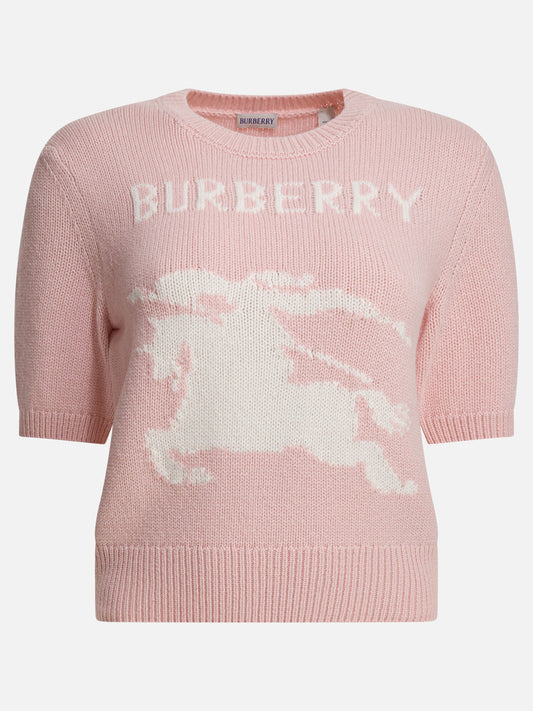 Crewneck sweaters Logo  White - Burberry Women | PDP | VIETTI Online Store 
