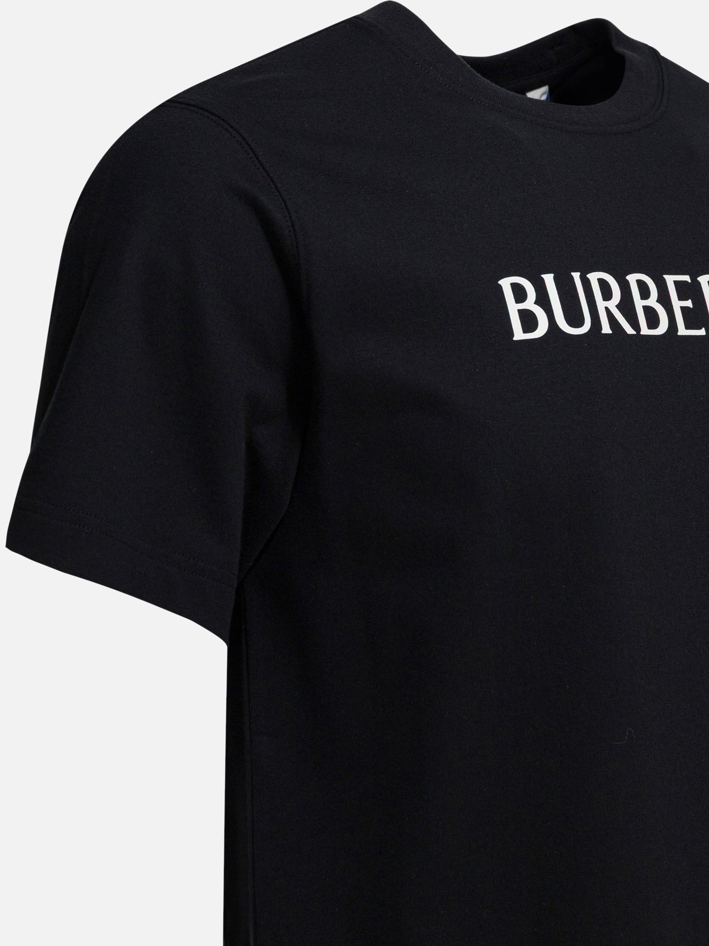 Crewneck t-shirts Logo  Black - Burberry Men | PDP | VIETTI Online Store | thumbnail_4