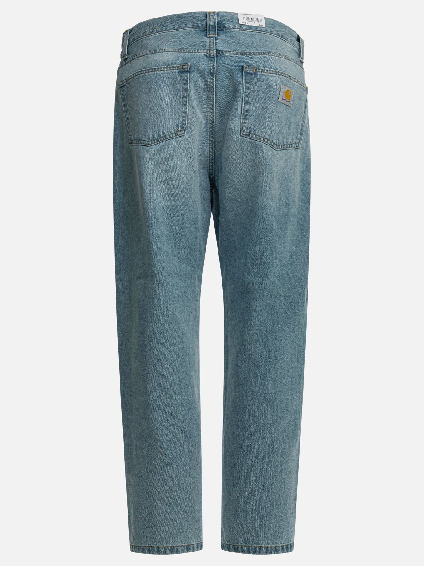 Wide-leg jeans 100% cotton  Light blue - Carhartt WIP Men | PDP | VIETTI Online Store | Zoom-Modal_2
