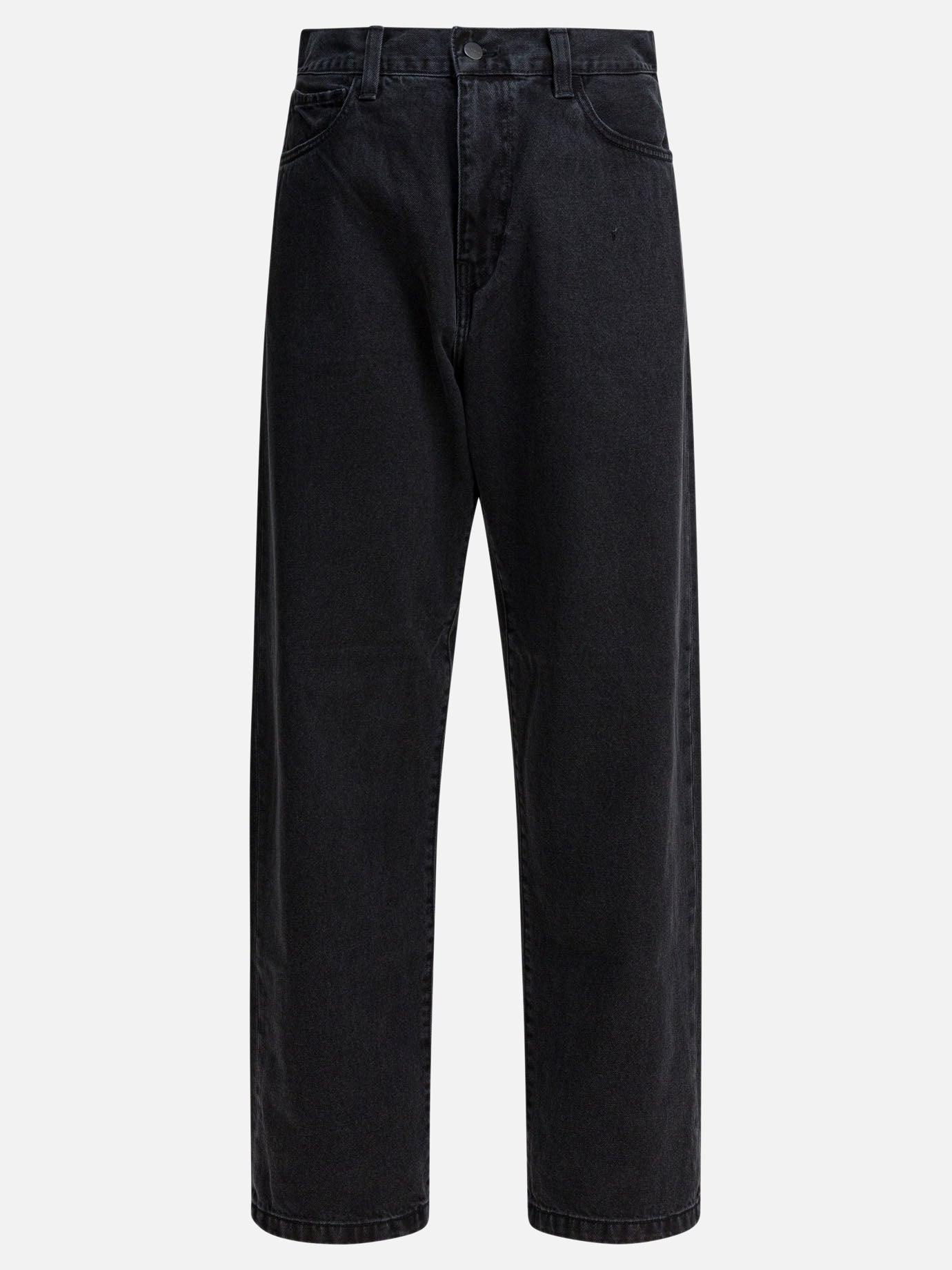 Wide-leg jeans Solid colour  Black - Carhartt WIP Men | PDP | VIETTI Online Store | Zoom-Modal
