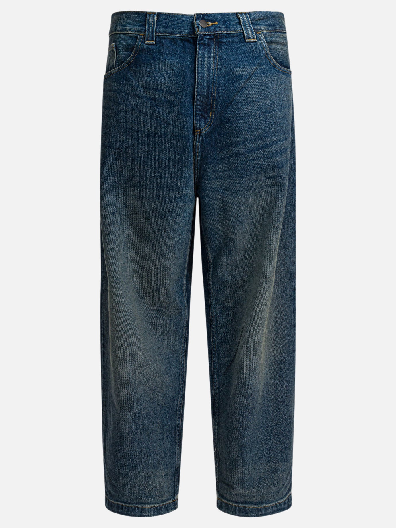 Wide-leg jeans Solid colour  Blue - Carhartt WIP Men | PDP | VIETTI Online Store | thumbnail