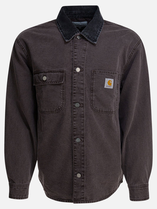Overshirt jackets Solid colour  Brown - Carhartt WIP Men | PLP | VIETTI Online Store 
