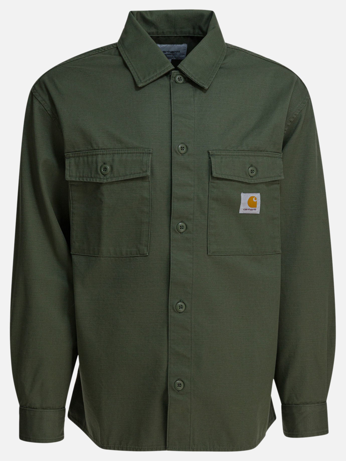 Overshirt jackets Logo  Green - Carhartt WIP Men | PDP | VIETTI Online Store | Zoom-Modal
