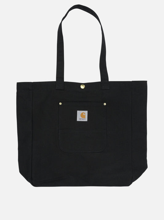 Medium bags 100% organic cotton  Black - Carhartt WIP Men | PLP | VIETTI Online Store 
