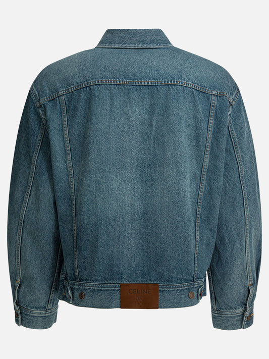 Denim jackets 100% cotton  Light blue - Celine Men | PDP | VIETTI Online Store | 2

