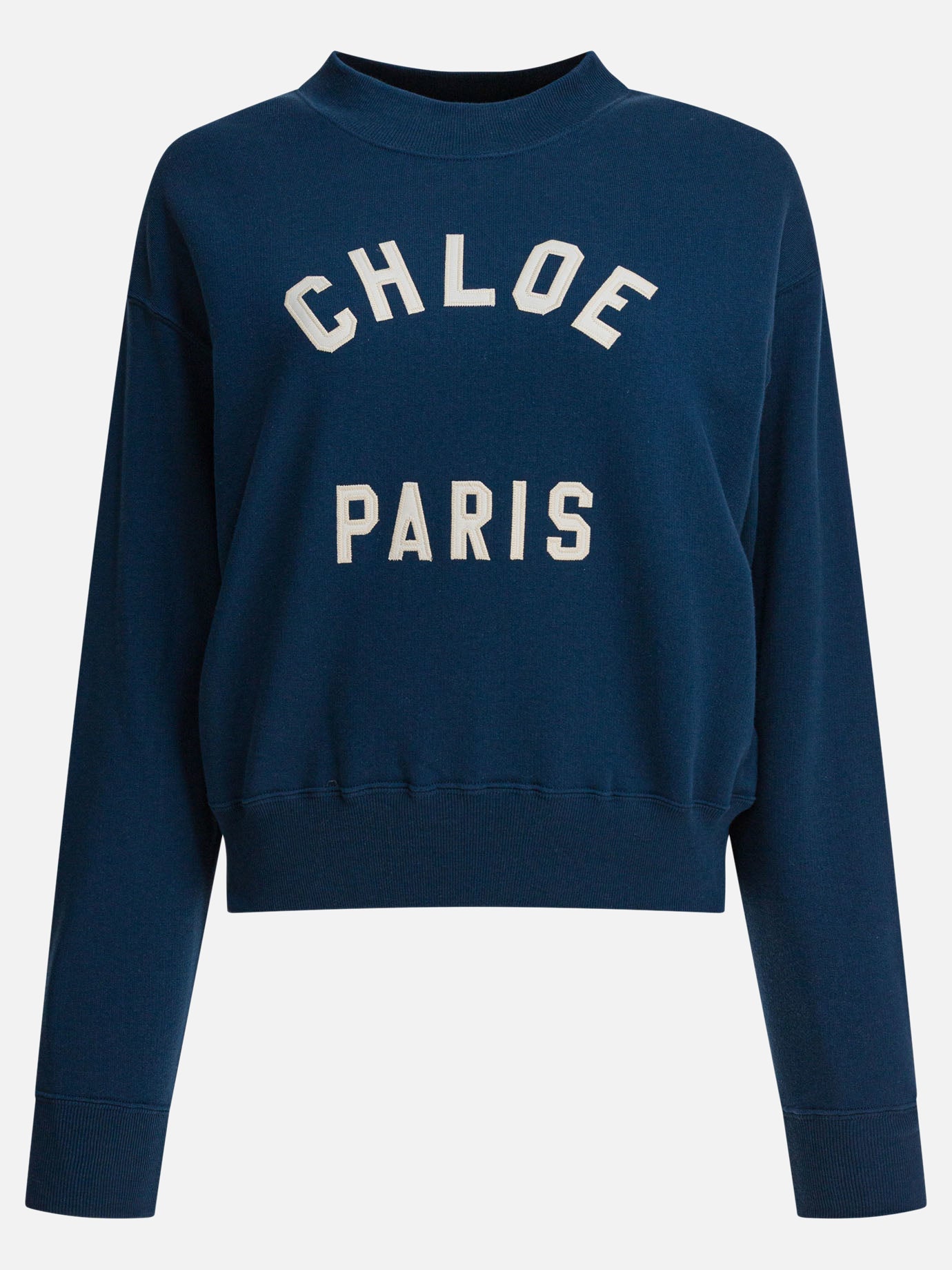 Crewnecks Logo  Blue - Chloé Women | PDP | VIETTI Online Store | Zoom-Modal
