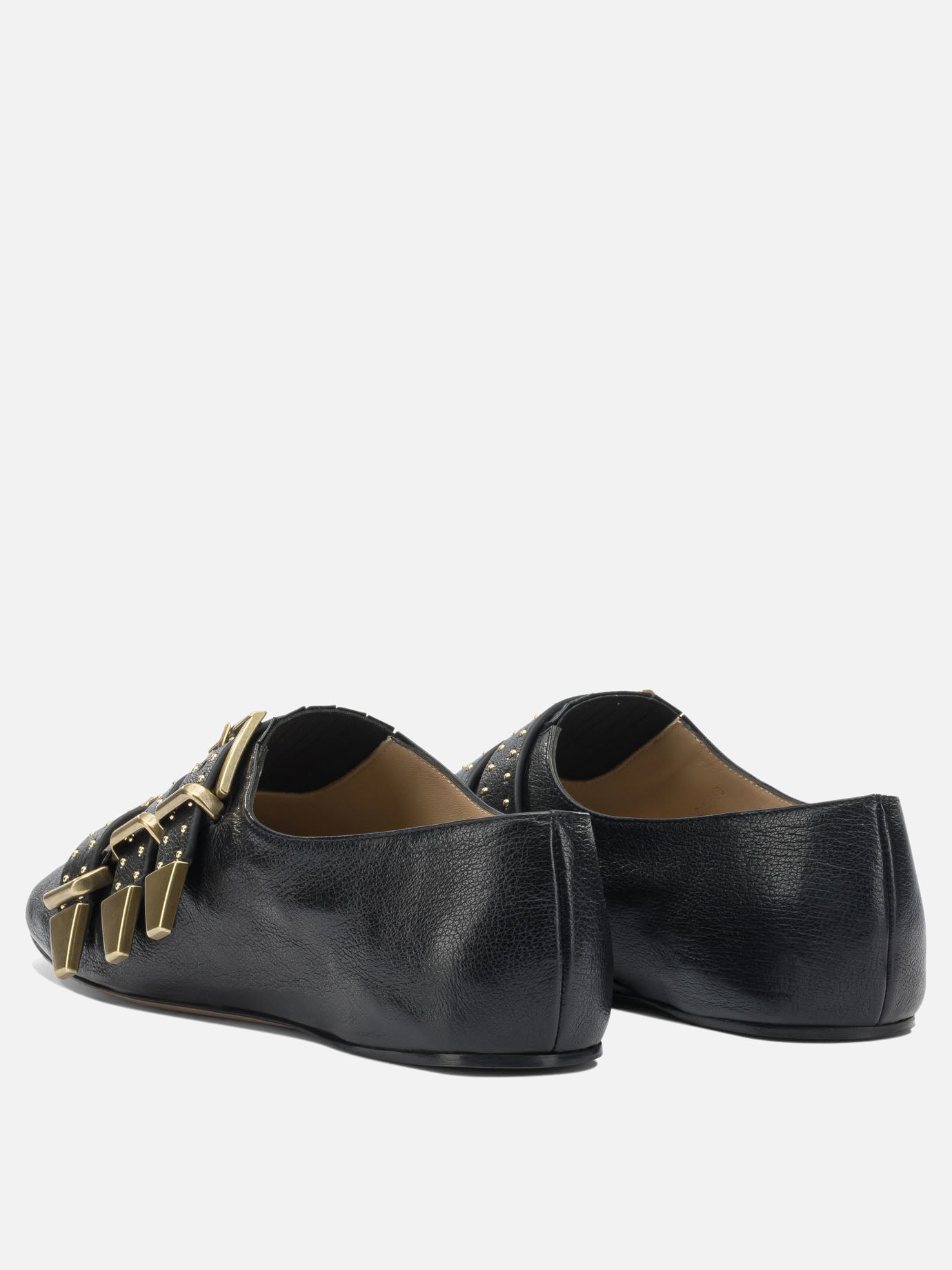 Low top sneakers 100% lamb leather - 100% buffalo leather  Black - Chloé Women | PDP | VIETTI Online Store | Zoom-Modal_4
