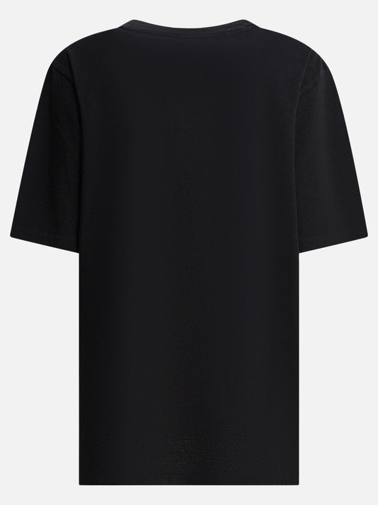 Crewneck t-shirts Logo  Black - Chloé Women | PDP | VIETTI Online Store | 2
