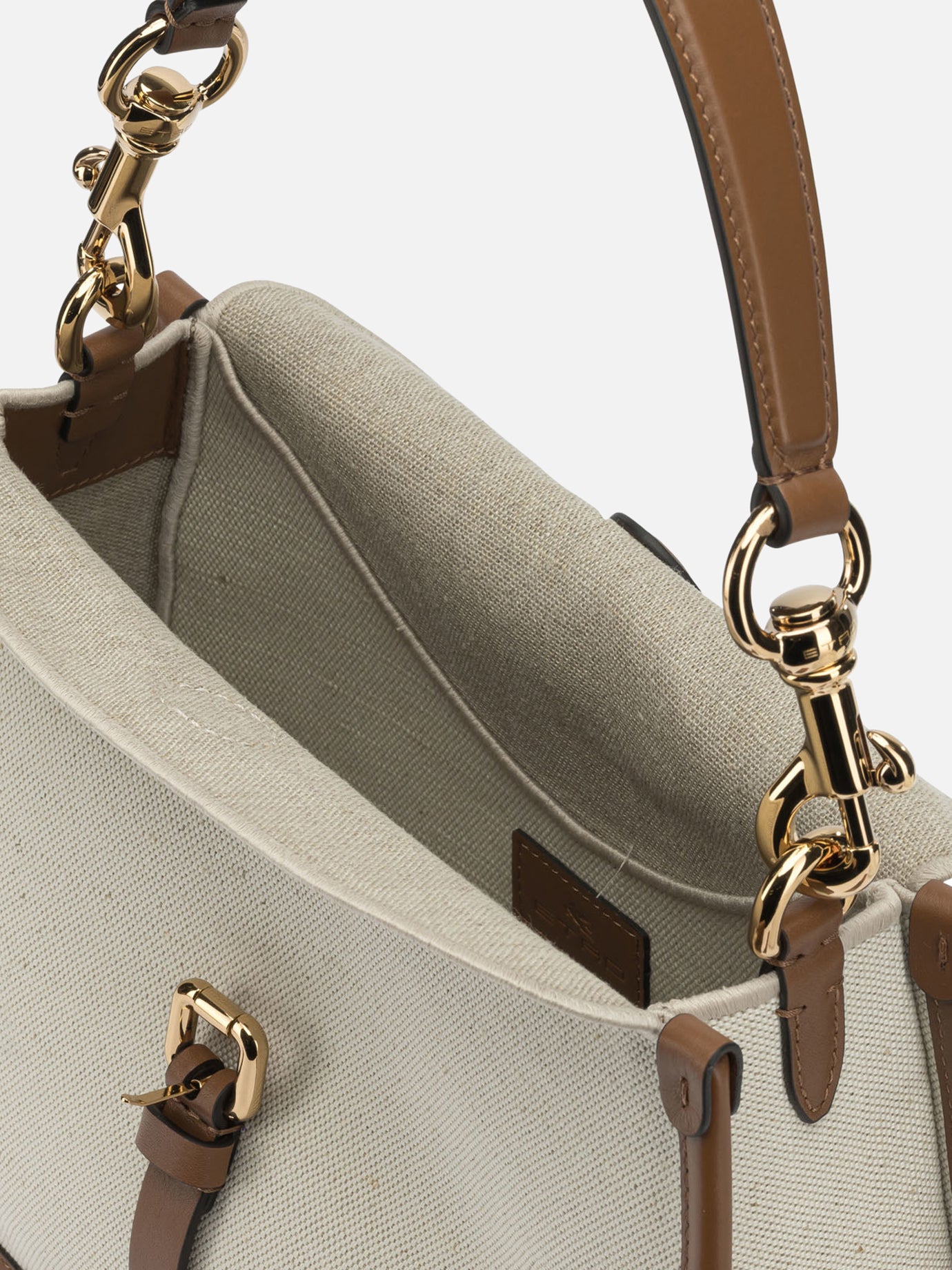 Medium bags 59% linen 41% cotton  White - Etro Women | PDP | VIETTI Online Store | thumbnail_5
