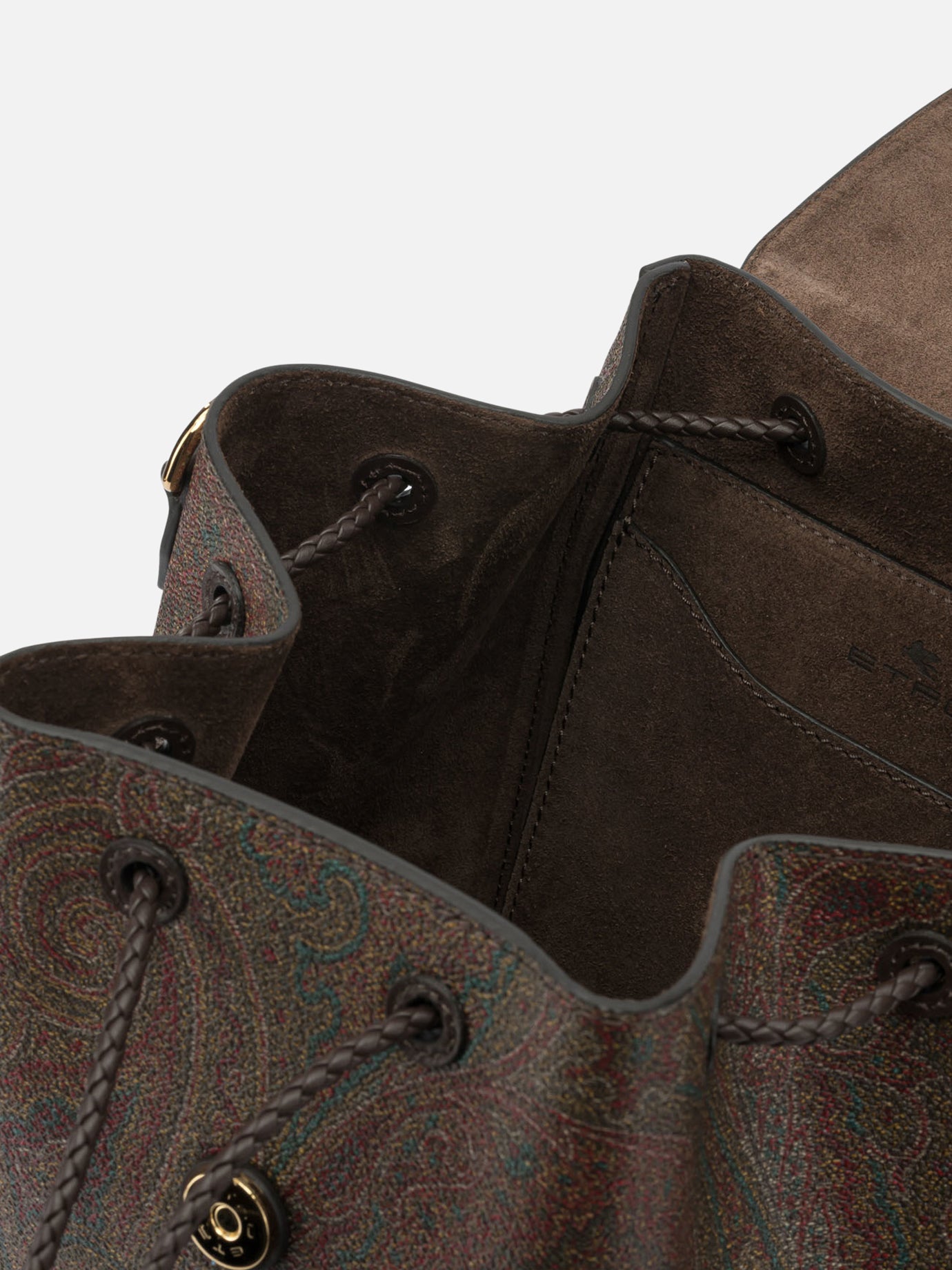 Casual backpacks 100% calf leather  Brown - Etro Women | PDP | VIETTI Online Store | Zoom-Modal_5
