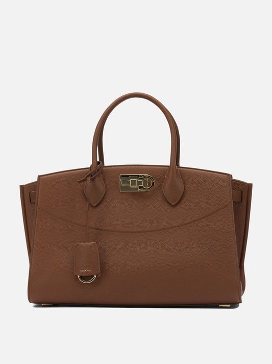 Medium bags 0785997  Brown - Ferragamo Women | VIETTI Online Store 
