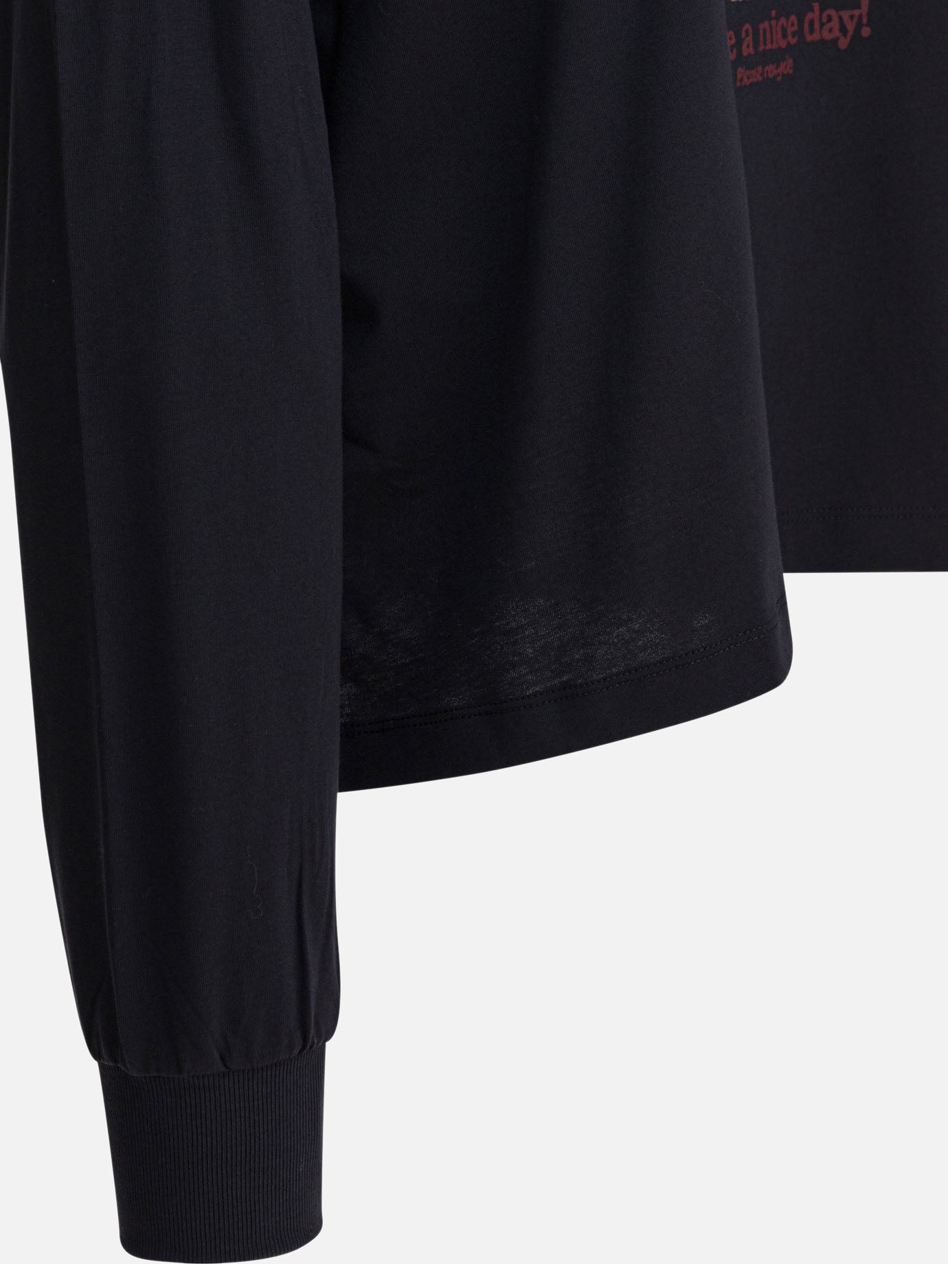 Crewnecks Logo  Black - Ganni Women | PDP | VIETTI Online Store | thumbnail_4