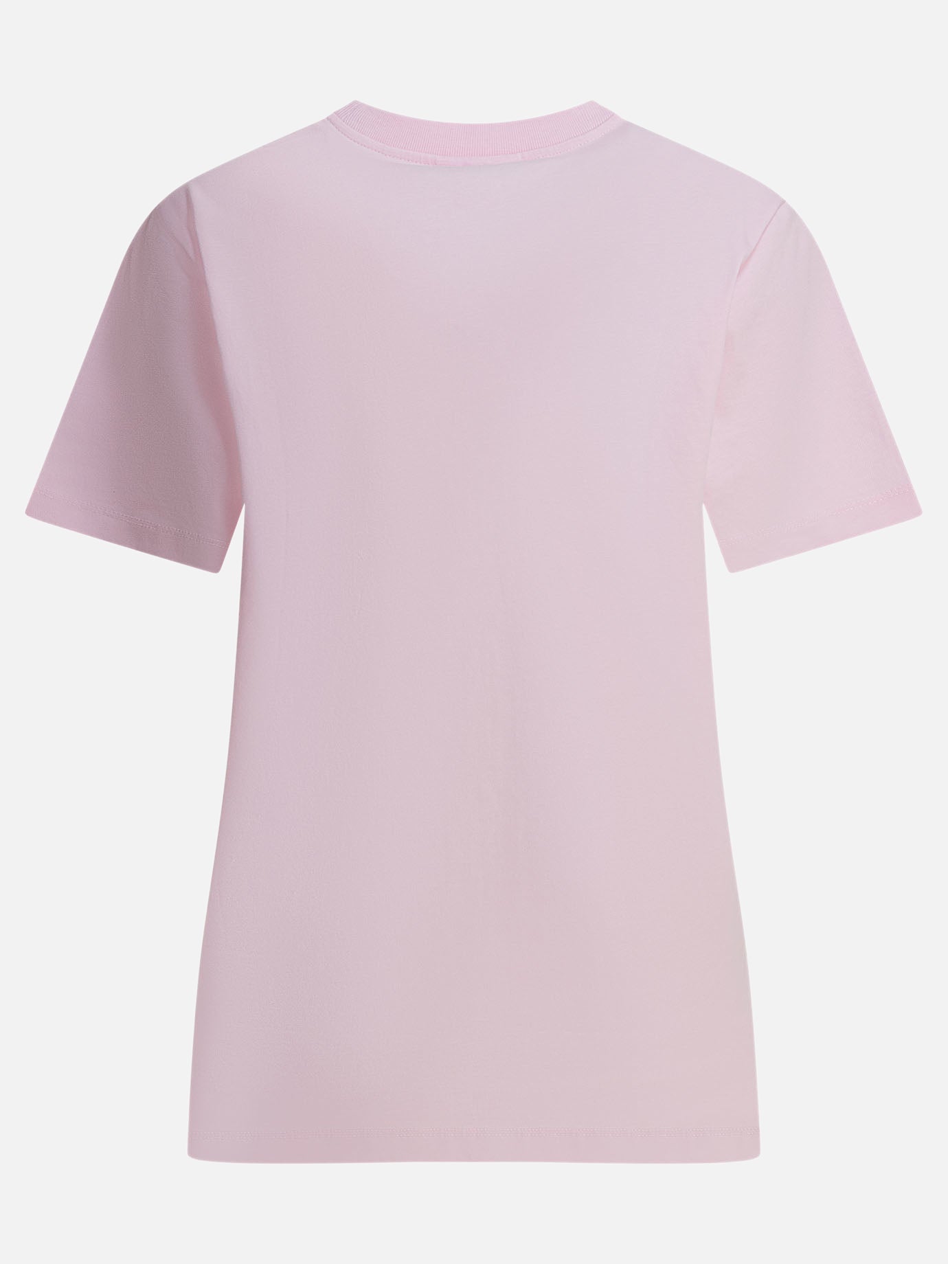 Crewneck t-shirts Logo  Pink - Ganni Women | PDP | VIETTI Online Store | thumbnail_2