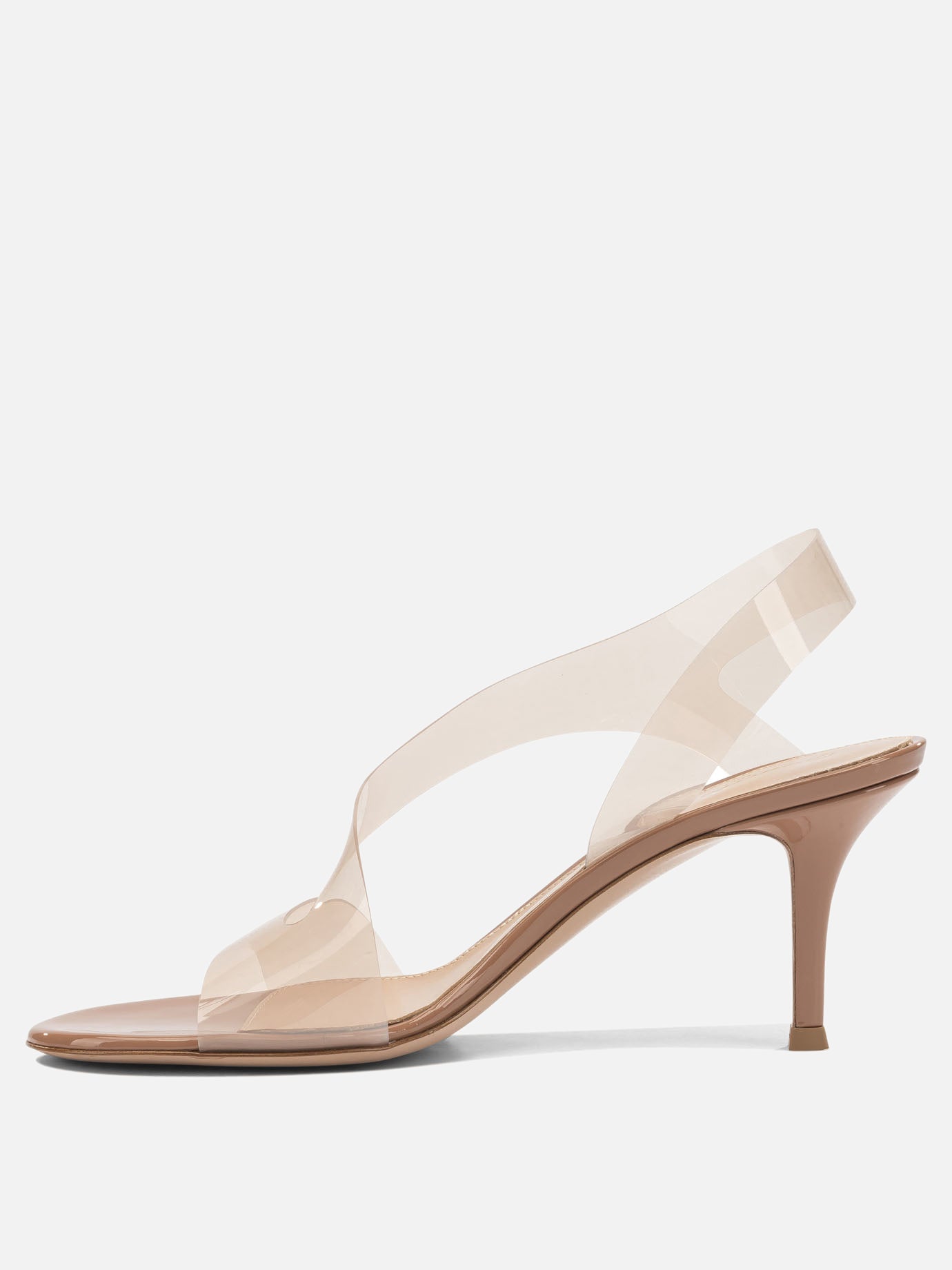 Heeled sandals 100% polyvinyl chloride - 100% leather  Beige - Gianvito Rossi Women | PDP | VIETTI Online Store | Zoom-Modal_3
