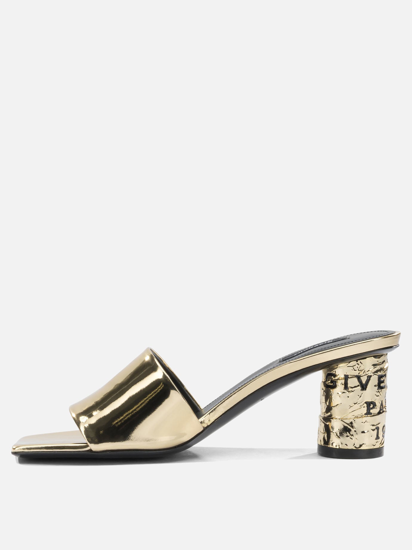 Heeled sandals 100% calf leather  Gold - Givenchy Women | PDP | VIETTI Online Store | Zoom-Modal_3
