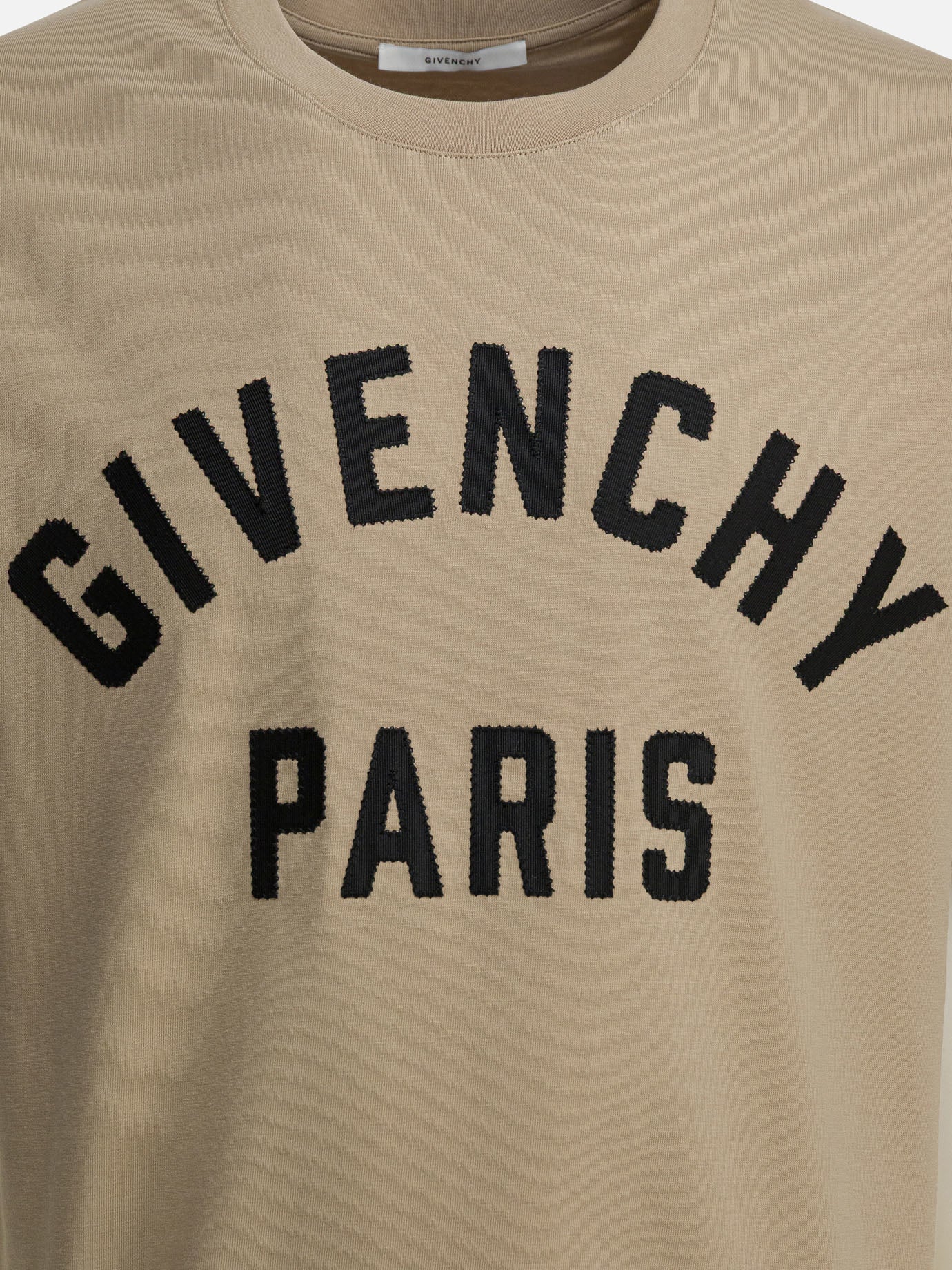 Crewneck t-shirts Logo  Beige - Givenchy Men | PDP | VIETTI Online Store | thumbnail_3