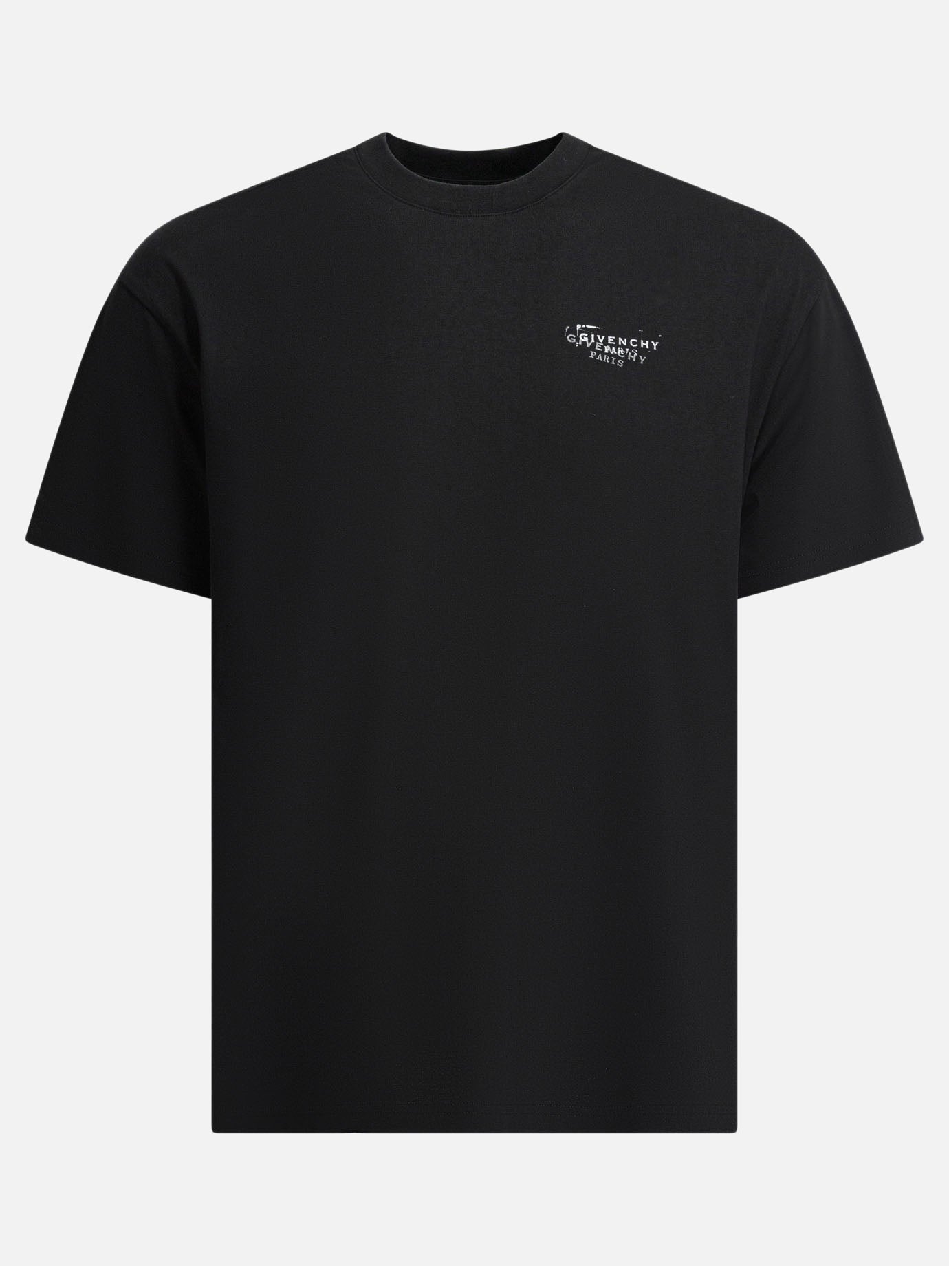 Crewneck t-shirts Logo  Black - Givenchy Men | PDP | VIETTI Online Store | Zoom-Modal
