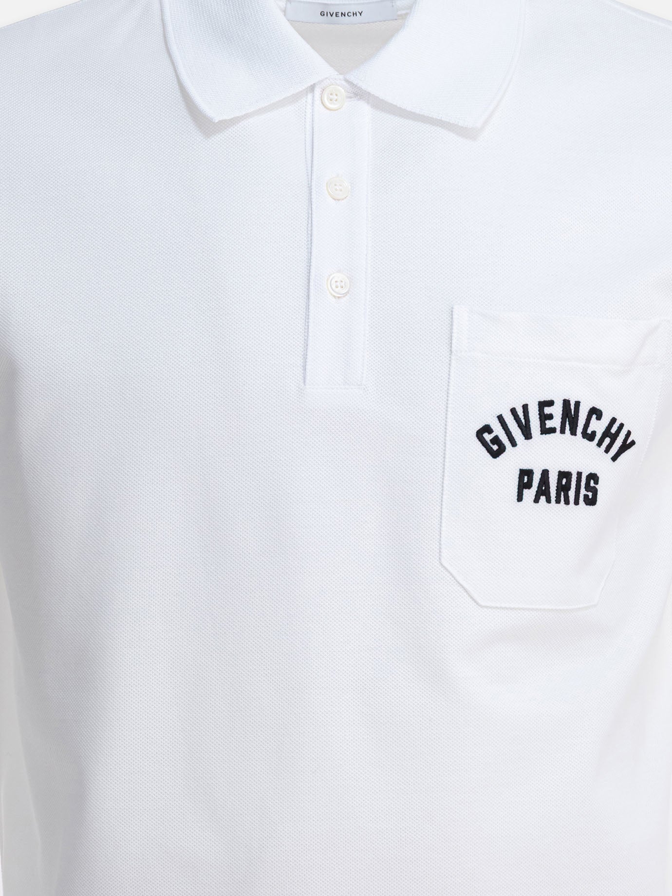 Polo shirts with buttons Logo  White - Givenchy Men | PDP | VIETTI Online Store | Zoom-Modal_3

