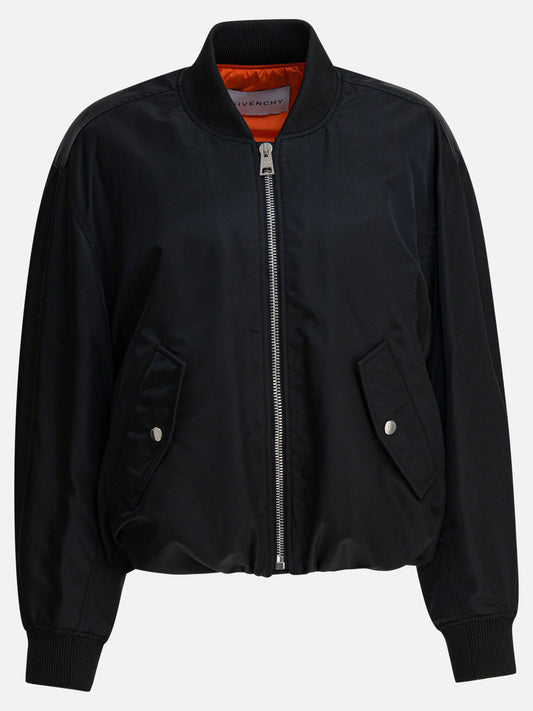Bomber jackets Solid colour  Black - Givenchy Women | PDP | VIETTI Online Store 

