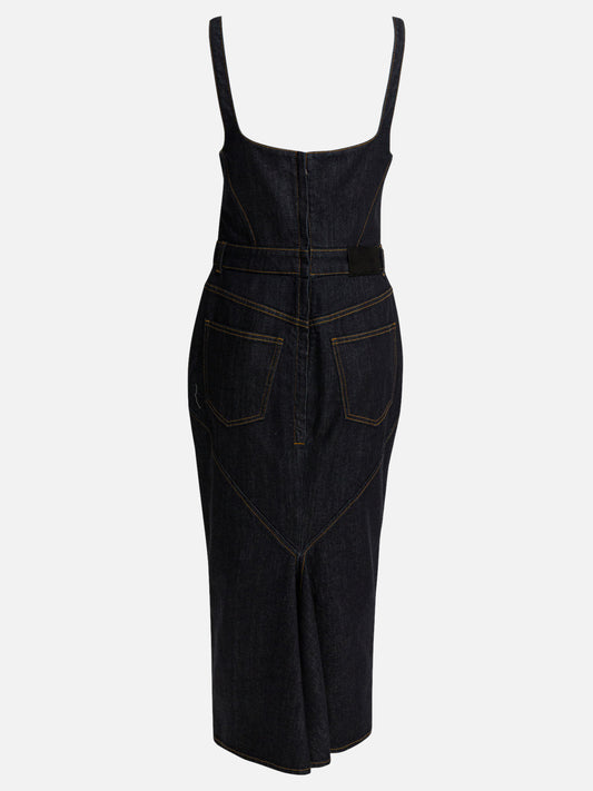 Midi dresses Solid colour  Blue - Givenchy Women | PDP | VIETTI Online Store | 2
